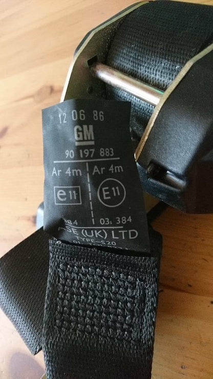 Opel Youngtimer Oldtimer Anschnallgurt neu original GM 90197883