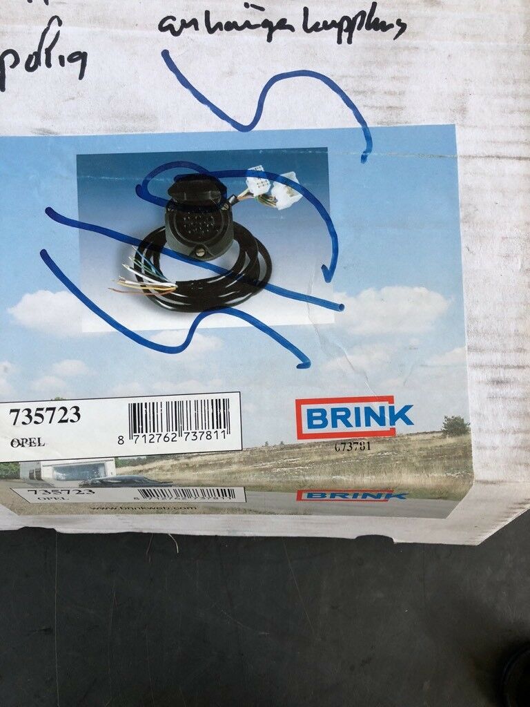 Opel Astra H Caravan Anhänger Kabelsatz neu original Brink