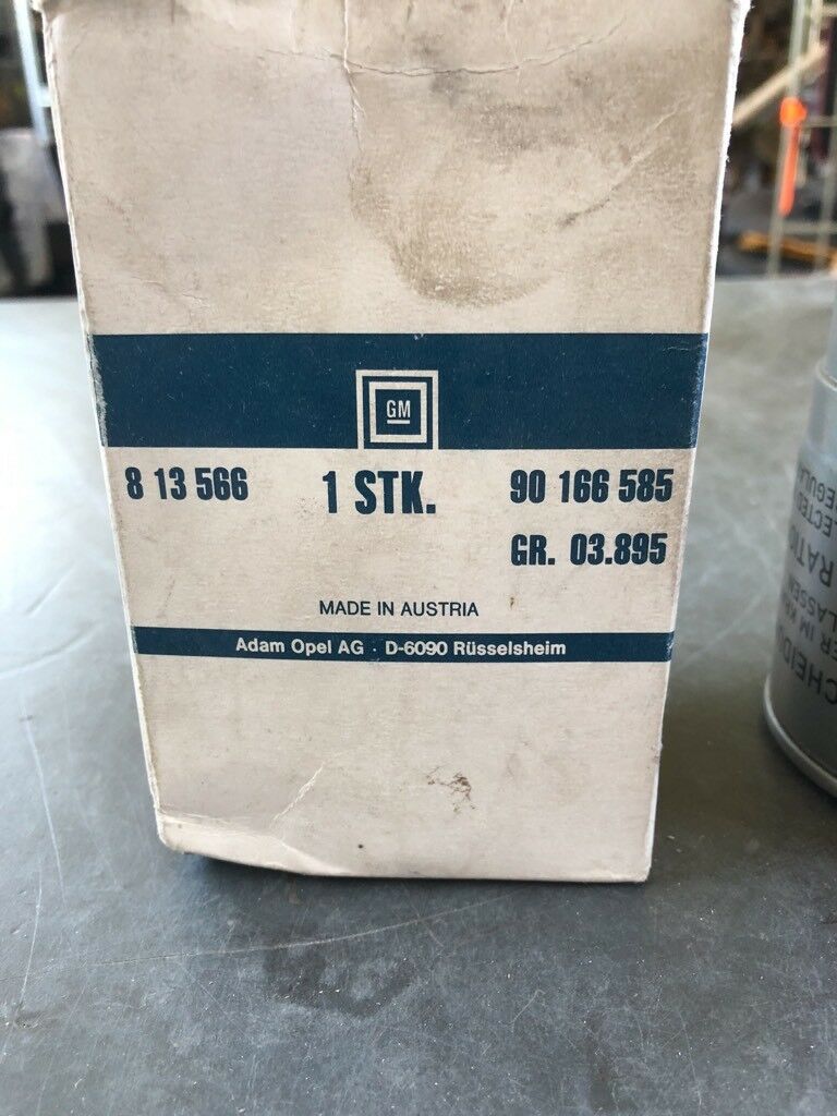 Opel Ascona / Kadett Kraftstoff Filter NEU Original GM