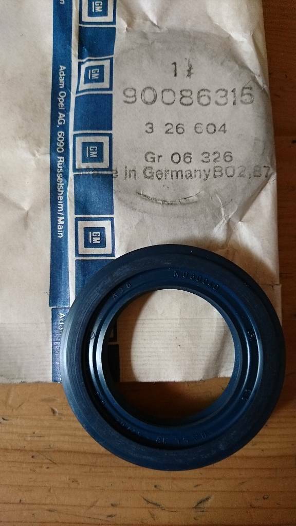 Opel Youngtimer Oldtimer Dichtring neu original GM