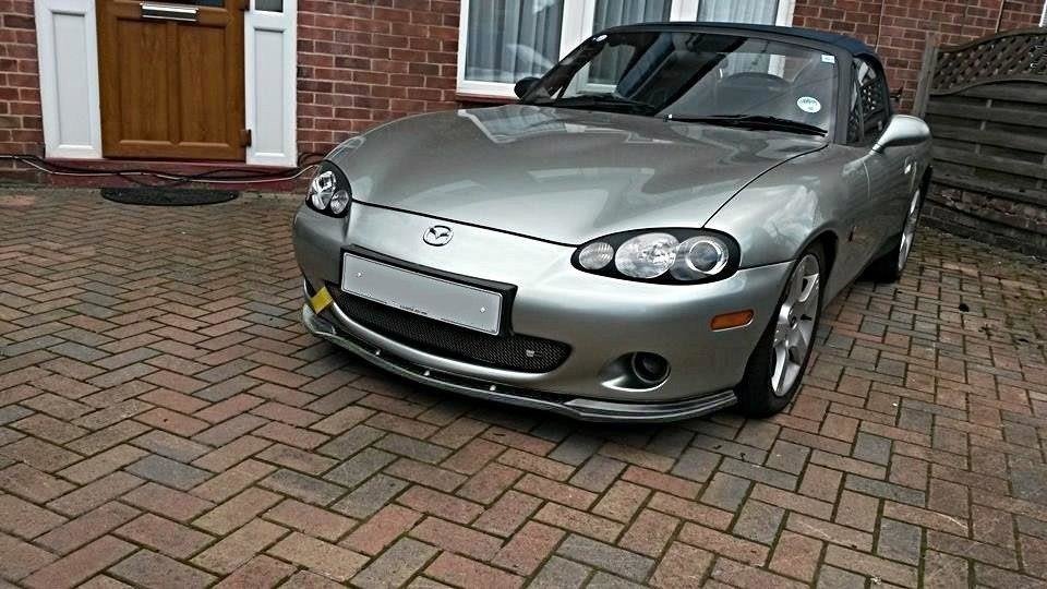 Front Ansatz für MAZDA MX5 NB Facelift Carbon Look