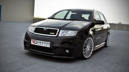 Front Ansatz für SKODA FABIA I RS schwarz matt