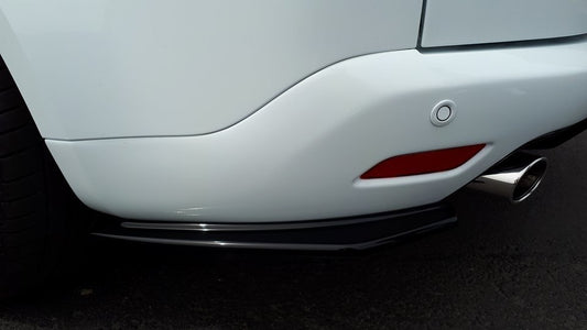 Heck Ansatz Flaps Diffusor für Ford S-Max Titanium Mk1 FL Carbon Look