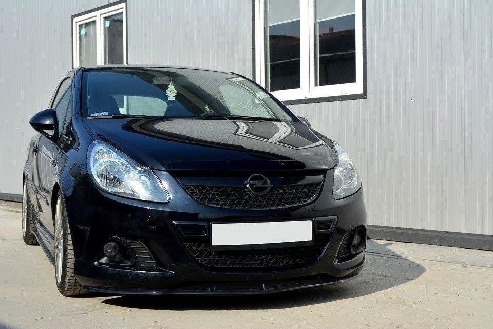 Front Ansatz für OPEL CORSA D (FÜR OPC / VXR) Carbon Look