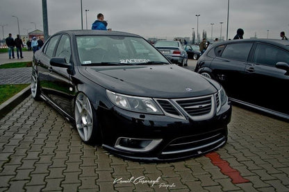 Front Ansatz für SAAB 9-3 TURBO X schwarz matt