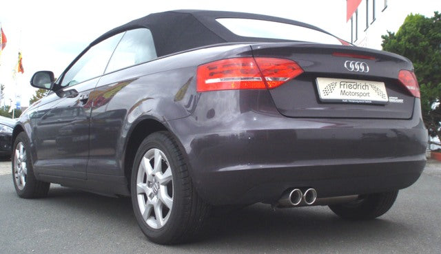 Friedrich Motorsport Gr.A Anlage  Audi A3 8P Cabrio Frontantrieb