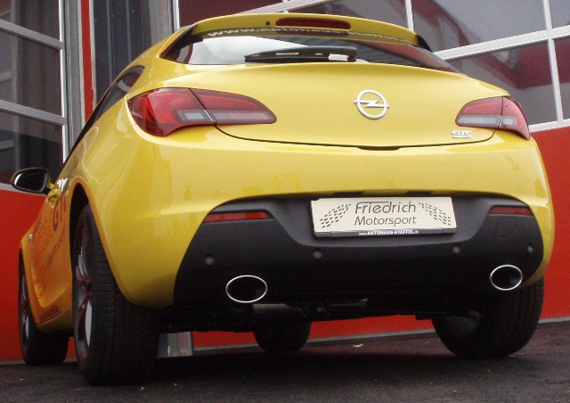 Friedrich Motorsport Gr.A Duplexanlage Opel Astra J GTC