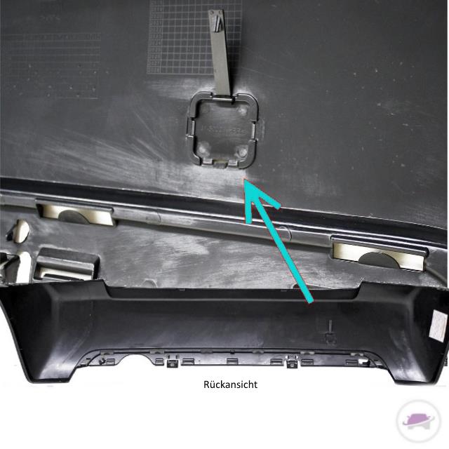 CITROEN C2 Stoßstange hinten 03-10 nicht für Modell VTR-VTS LACKIERT