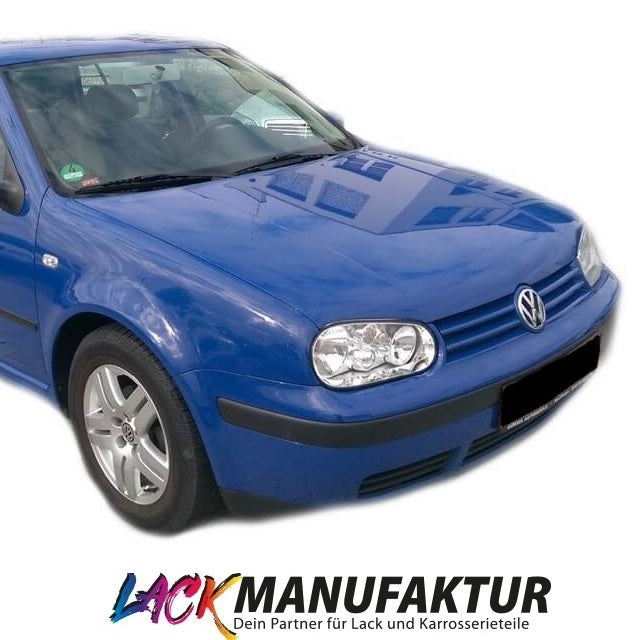 Stoßstange vorne 97-06 + Kühlergrill + Schrauben LACKIERT passt für VW Golf 4 1J1 1J5