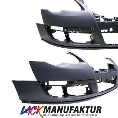 LACKIERT & NEU für VW Passat 3C Stoßstange vorne Kühlergrill Chrom ohne PDC