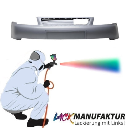 LACKIERT & NEU Audi A3 8L Frontstoßstange + 4-teiliges Montagematerial BJ.00-03
