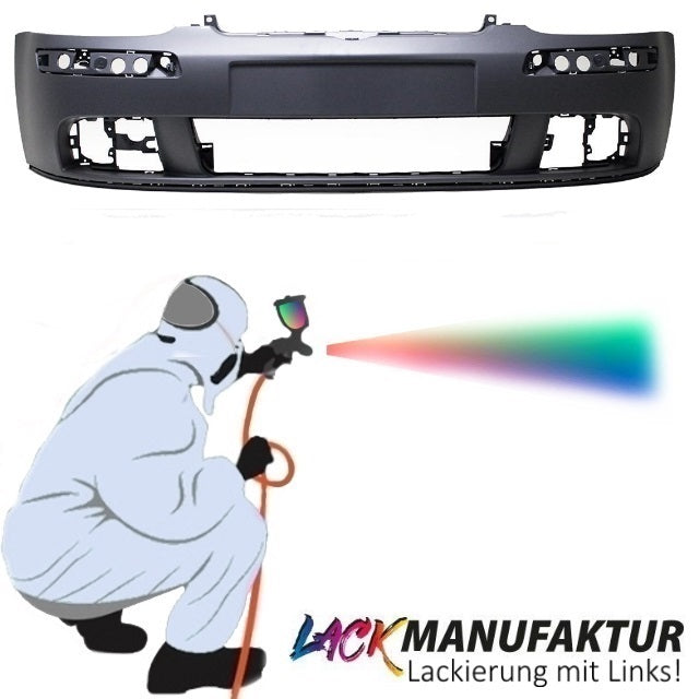 LACKIERT & NEU Ersatz Front Stoßstange vorne für VW Golf 5 V +Montagekit EU-WARE