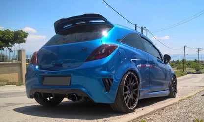 Spoiler CAP für OPEL CORSA D OPC / VXR Carbon Look