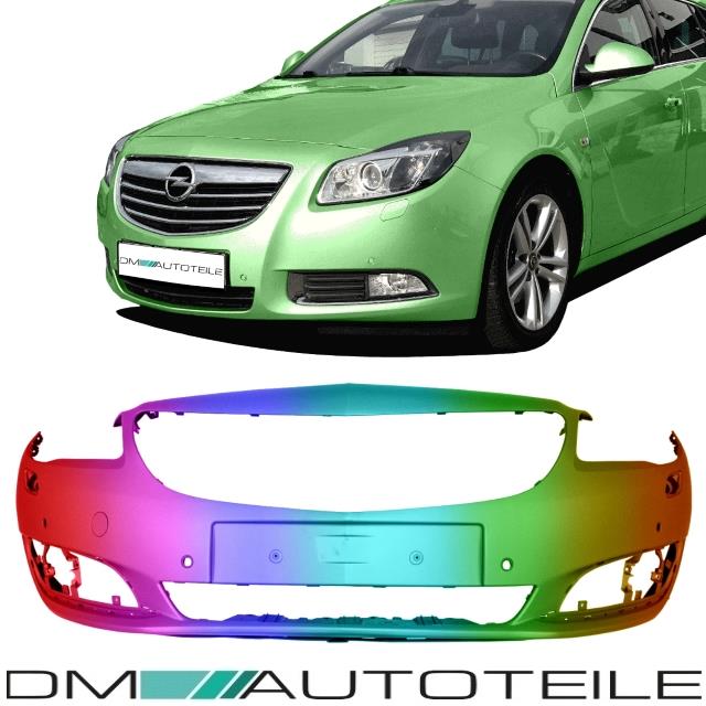 Set Lackiert Opel Insignia A Stoßstange vorne Bj. 08-13 PDC/SRA in Wunschfarbe