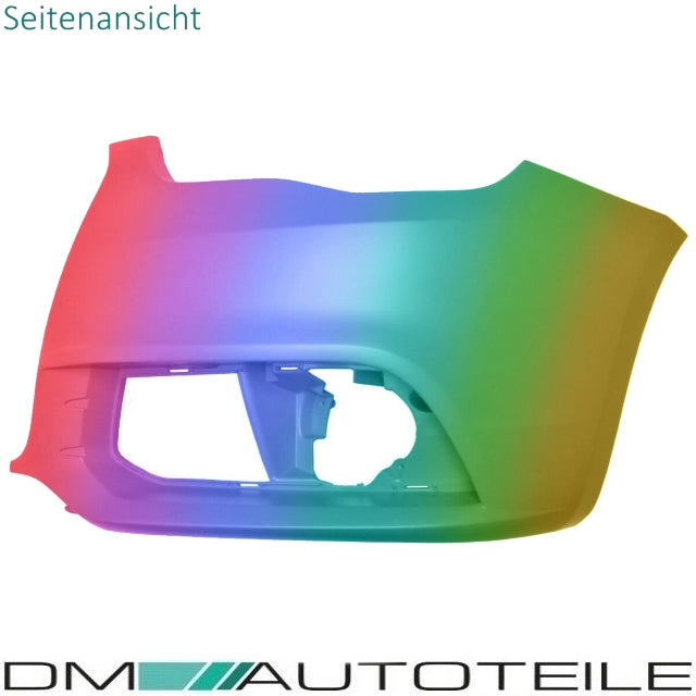 Audi A1 8X Stoßstange vorne links Ecke ohne PDC ohne SRA 2010-2015 LACKIERT