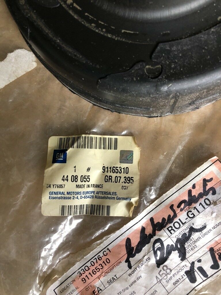 Opel Vivaro A Feder Schutz Lager NEU Original GM