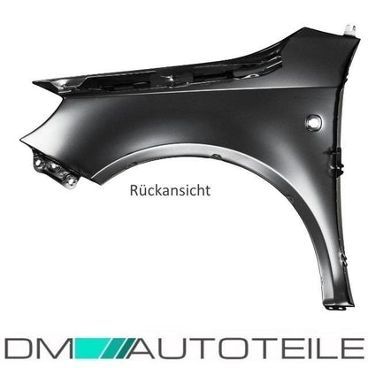 SET für Skoda Fabia II Roomster 5J Kotflügel Fender Vorne Rechts 06-14 LACKIERT