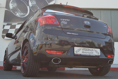 Friedrich Motorsport Duplex Sportendschalldämpfer KIA Pro_Cee d (ED)