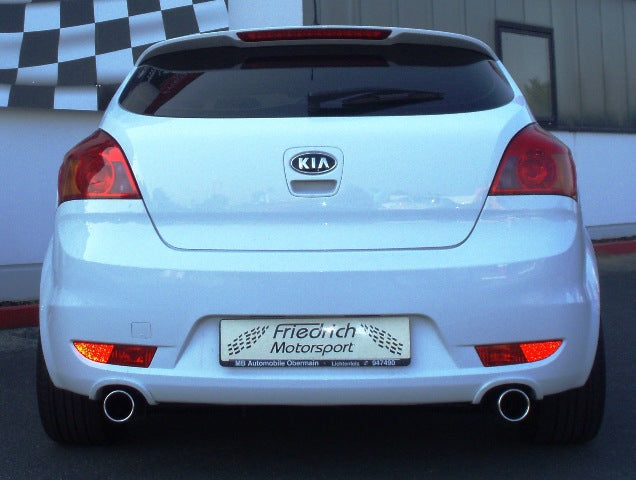 Friedrich Motorsport Duplex Sportendschalldämpfer KIA Pro_Cee d (ED)