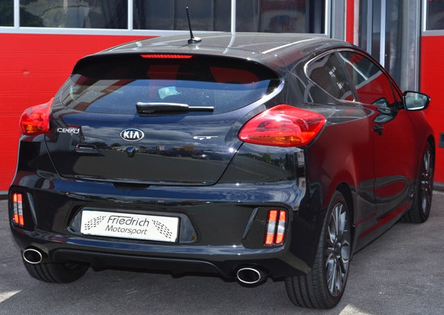 Friedrich Motorsport Duplex Sportendschalldämpfer KIA Cee d und Pro Cee d GT (JD)