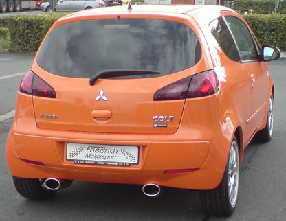 Friedrich Motorsport Duplex Sportendschalldämpfer Mitsubishi Colt CZ3 Z30