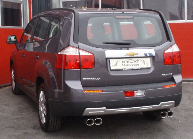 Friedrich Motorsport Duplex Sportendschalldämpfer Chevrolet Orlando