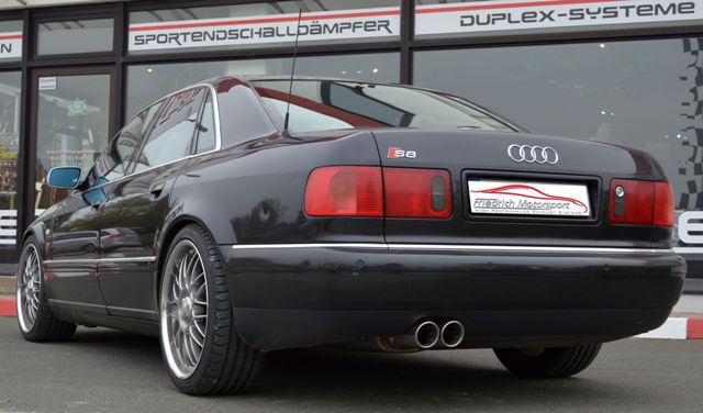 Friedrich Motorsport Sportendschalldämpfer Audi A8 D2