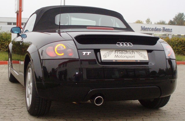 Friedrich Motorsport Sportendschalldämpfer Audi TT 8N