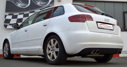 Friedrich Motorsport Duplex Sportendschalldämpfer Audi A3 8P Sportback