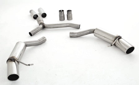Friedrich Motorsport 76mm Duplex-Sportendschalldämpfer Edelstahl