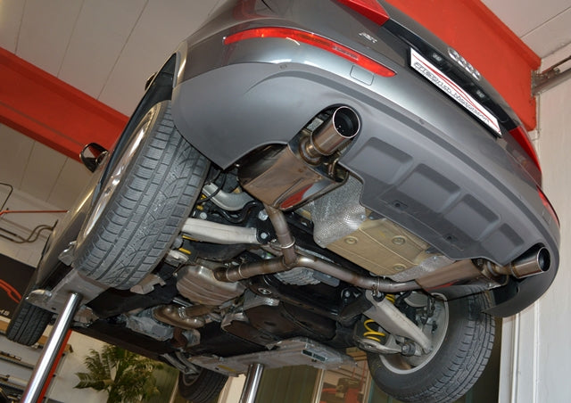Friedrich Motorsport 76mm Duplex-Sportendschalldämpfer Audi Q5 8R Quattro