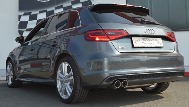 Friedrich Motorsport Sportendschalldämpfer Audi A3 8V Sportback Quattro