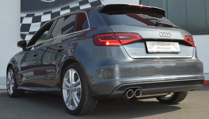 Friedrich Motorsport Sportendschalldämpfer Audi A3 8V Sportback Quattro