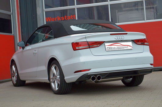 Friedrich Motorsport Sportendschalldämpfer Audi A3 8V Cabrio Frontantrieb