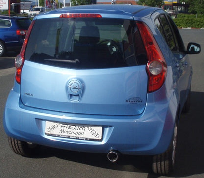 Friedrich Motorsport Sportendschalldämpfer Opel Agila
