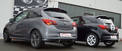 Friedrich Motorsport Duplex Sportendschalldämpfer Opel Corsa E