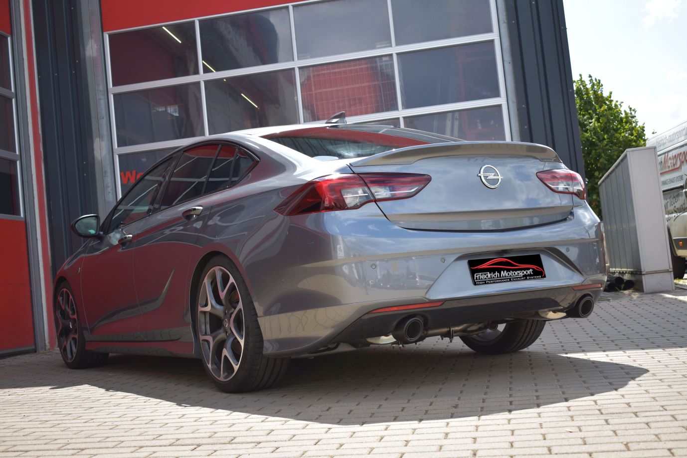 Friedrich Motorsport 76mm Duplex-Endschalldämpfer Opel Insignia Grand Sport Allrad