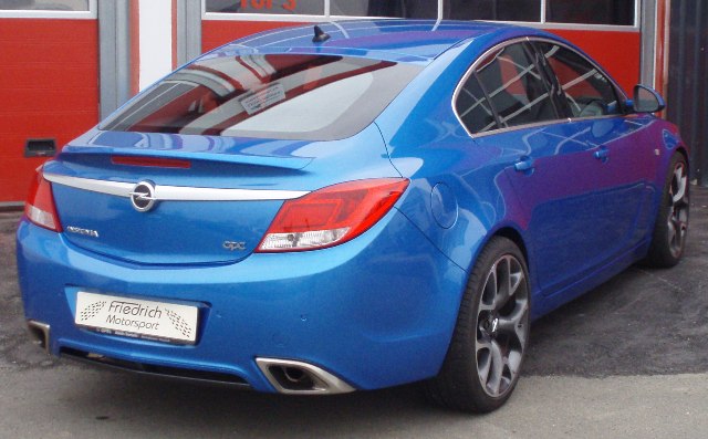 Friedrich Motorsport 76mm Duplex-Endschalldämpfer Opel Insignia Stufenheck und Fließheck Allrad