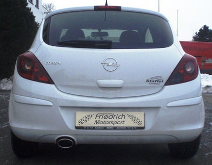 Friedrich Motorsport Sportendschalldämpfer Opel Corsa D