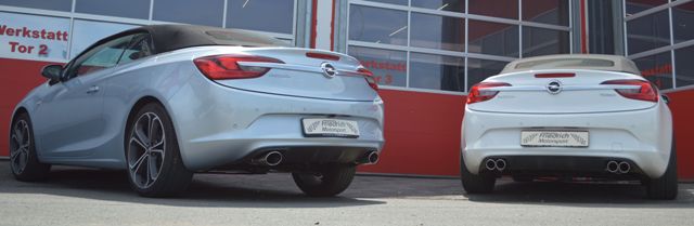 Friedrich Motorsport Duplex Sportendschalldämpfer Opel Cascada