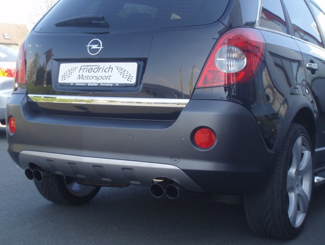 Friedrich Motorsport Duplex Sportendschalldämpfer Opel Antara