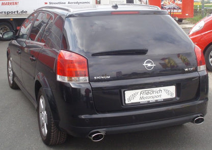 Friedrich Motorsport Duplex Sportendschalldämpfer Opel Signum