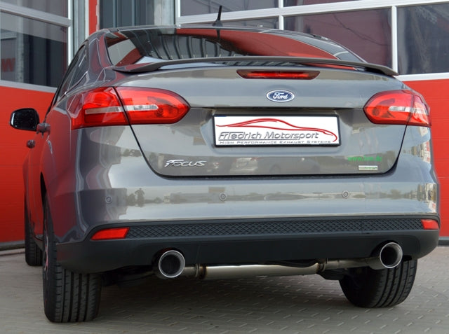 Friedrich Motorsport Duplex Sportendschalldämpfer Ford Focus III Stufenheck