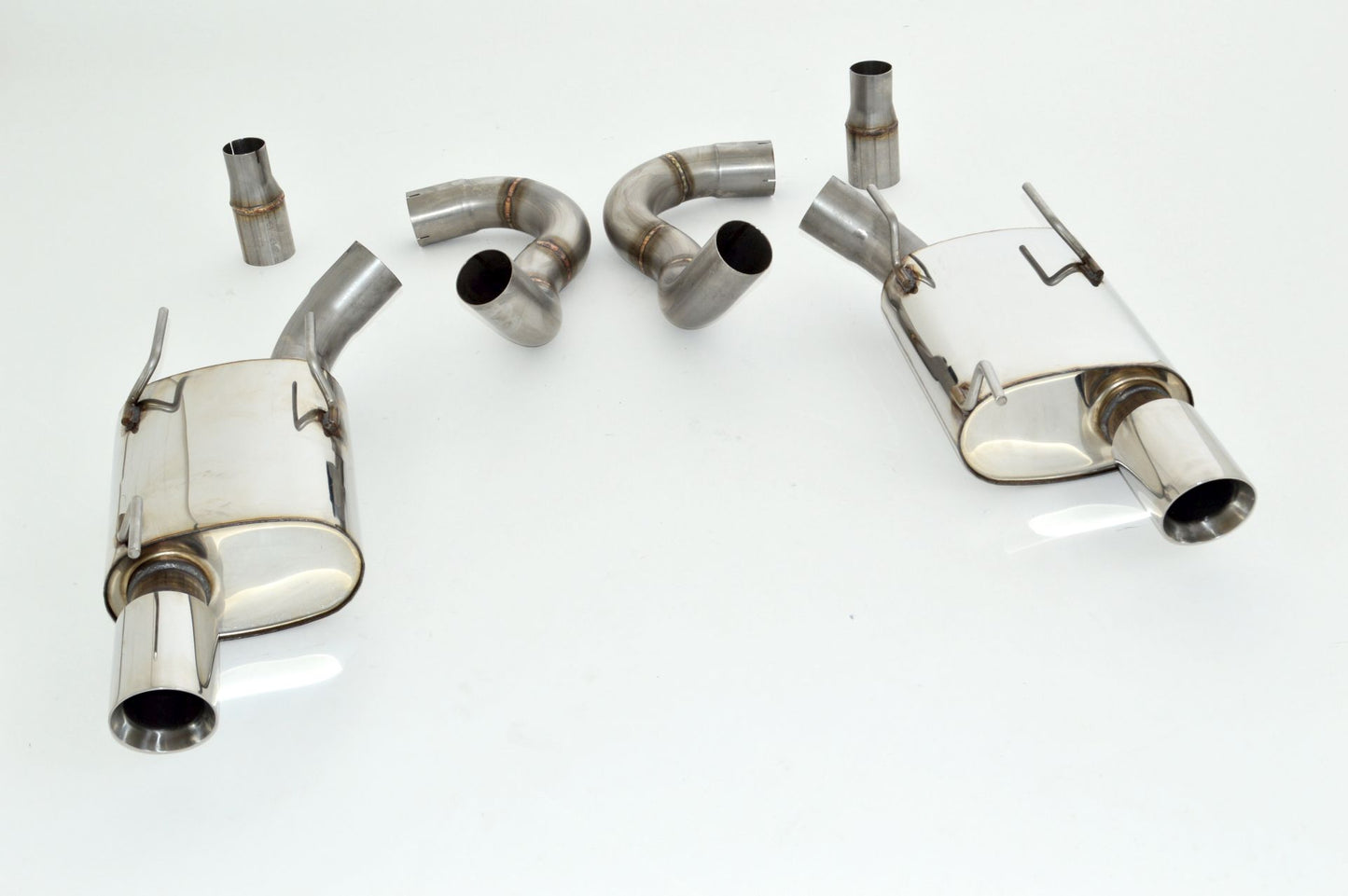 Friedrich Motorsport 76mm Duplex-Sportendschalldämpfer Ford Mustang 5 Facelift (S197)