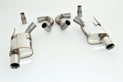 Friedrich Motorsport 76mm Duplex-Sportendschalldämpfer Ford Mustang 5 Facelift (S197)