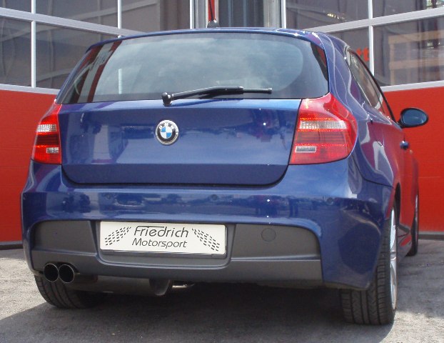Friedrich Motorsport Sportendschalldämpfer BMW 1er E81 / E87