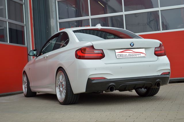 Friedrich Motorsport 76mm Duplex-Sportendschalldämpfer BMW 2er F22/F23