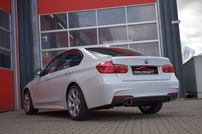 Friedrich Motorsport Duplex-Sportendschalldämpfer Edelstahl