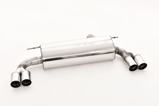 Friedrich Motorsport 76mm Duplex-Sportendschalldämpfer Edelstahl