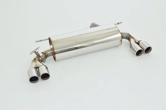 Friedrich Motorsport 76mm Duplex-Sportendschalldämpfer Edelstahl